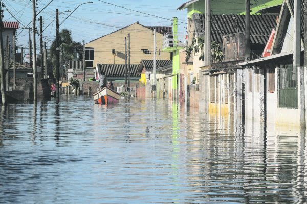 Enchente afetou 49 mil residências da Zona Sul