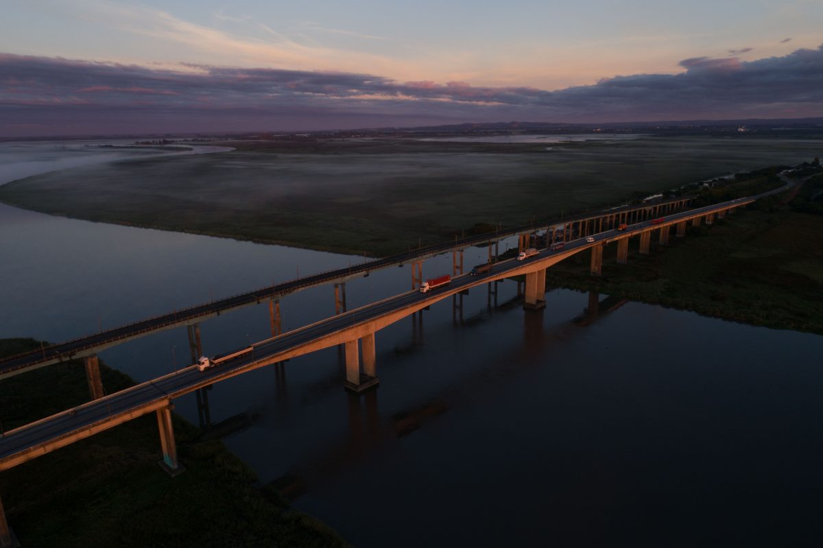 Ecosul faz interdição parcial em cabeceira da ponte do São Gonçalo no domingo