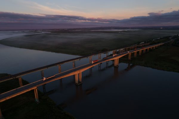 Ecosul faz interdição parcial em cabeceira da ponte do São Gonçalo no domingo