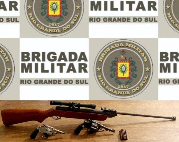 Três pessoas são flagradas com armas e drogas em Rio Grande