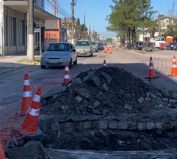 Começam obras de requalificação da avenida Fernando Osório