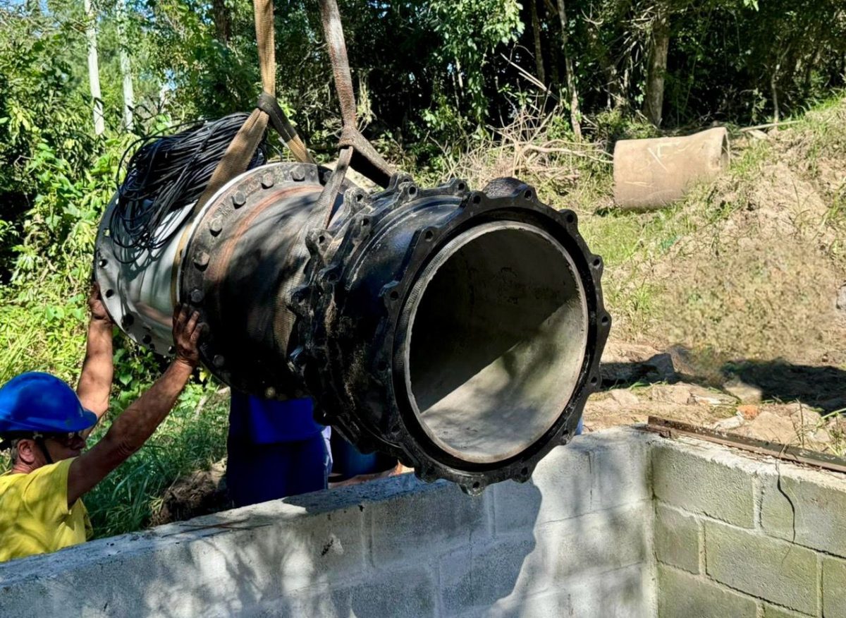 Sanep atua para reduzir de perdas de água no Fragata