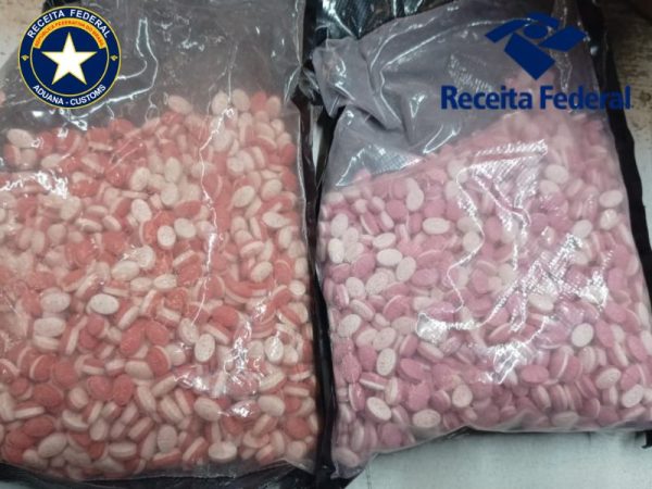 Receita Federal apreende um quilo de MDMA em Pelotas