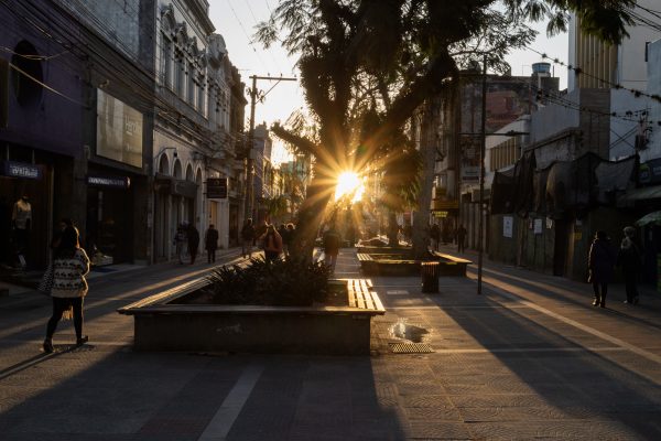 Sábado de sol e temperatura em elevação