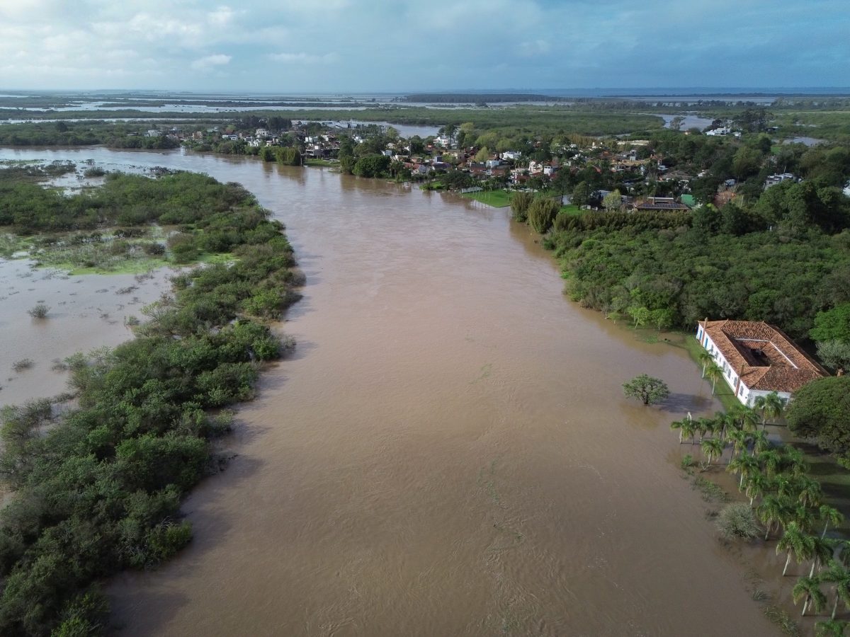 Nível do Arroio Pelotas está sem medição