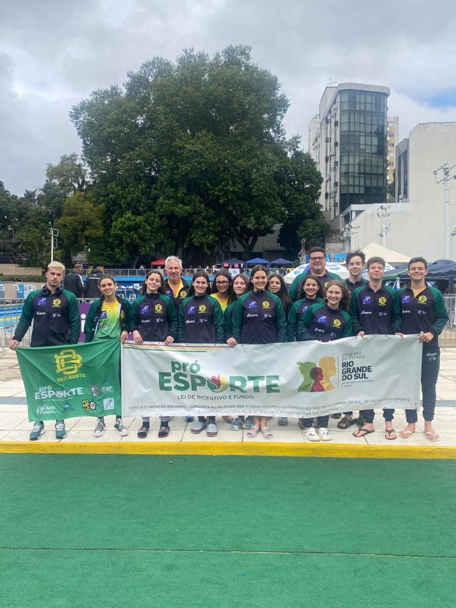 Brilhante conquista medalhas e índices para Brasileiro de natação