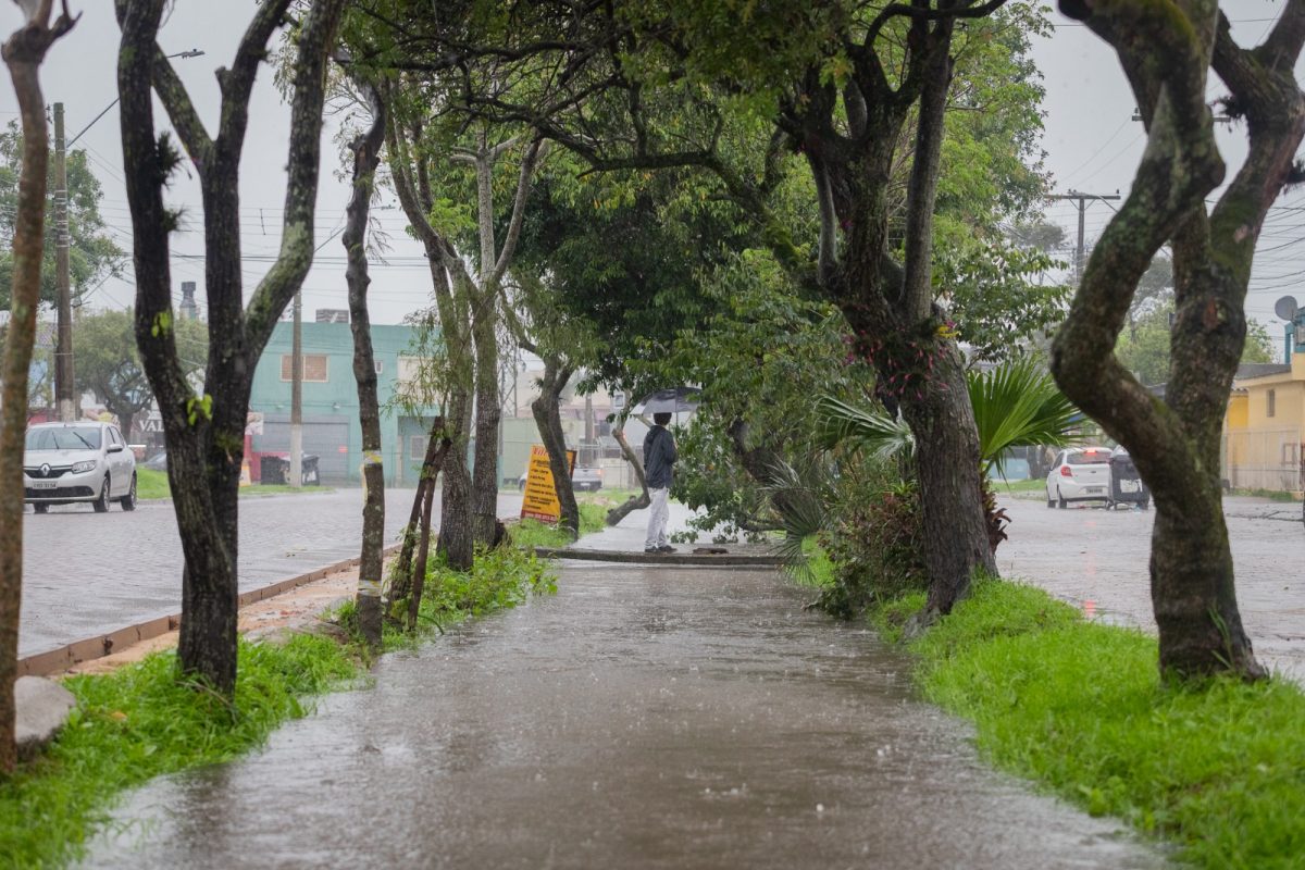 Pelotas acumula 400 milímetros de chuva