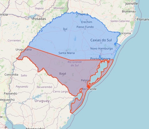 Defesa Civil mantém alerta de tempo severo para Metade Sul