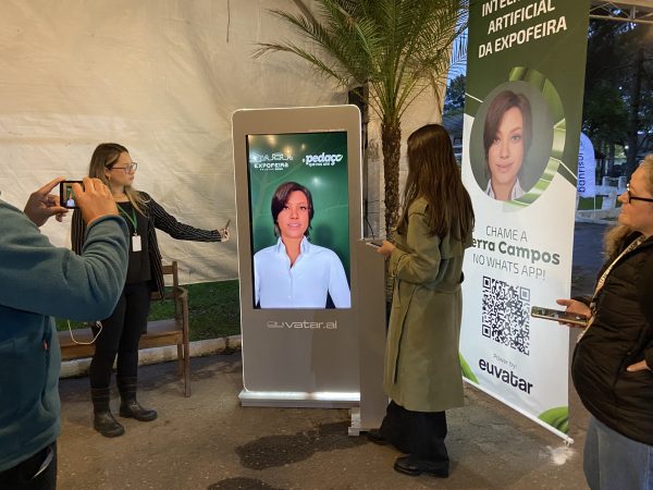 Inteligência tridimensional recepciona público na Expofeira de Pelotas