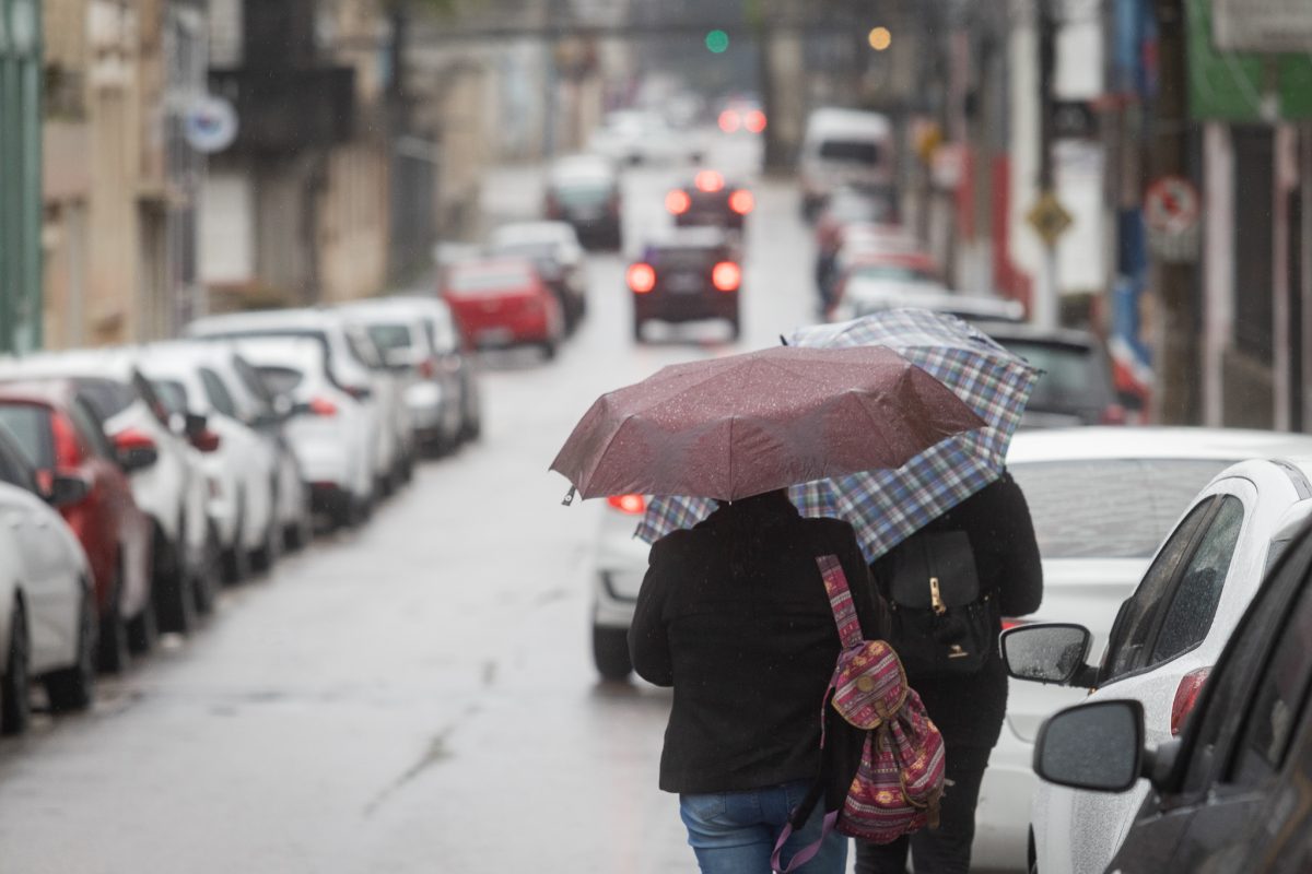 Sexta-feira de chuva na Zona Sul do Estado