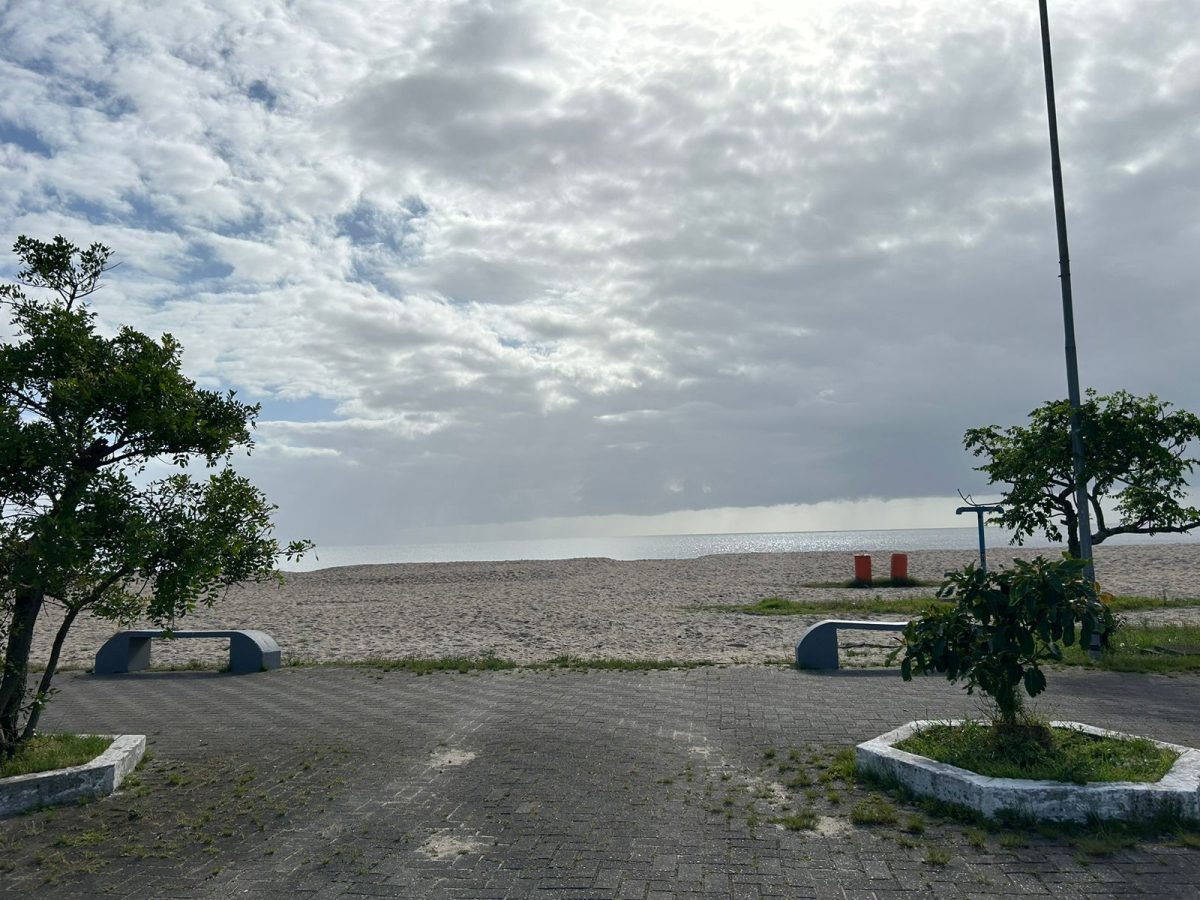 Domingo de sol entre nuvens na Zona Sul