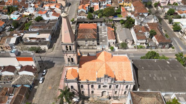 Restauração da cobertura da Igreja Sagrado Coração de Jesus está finalizada