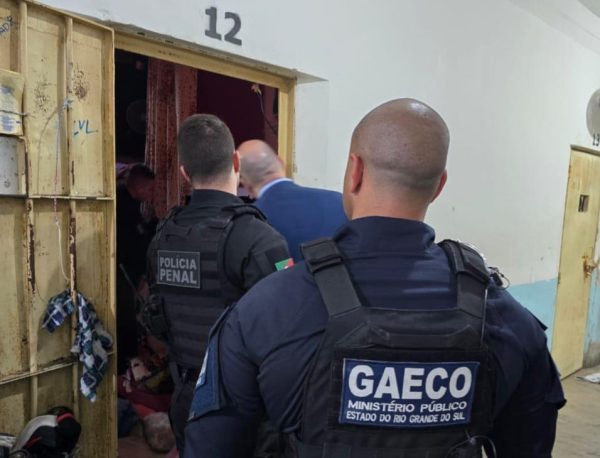 Gaeco desarticula organização criminosa que atua dentro do Presídio de Pelotas