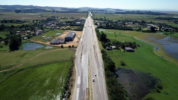 Seis quilômetros do lote 1 da BR-116 serão entregues nos próximos dias