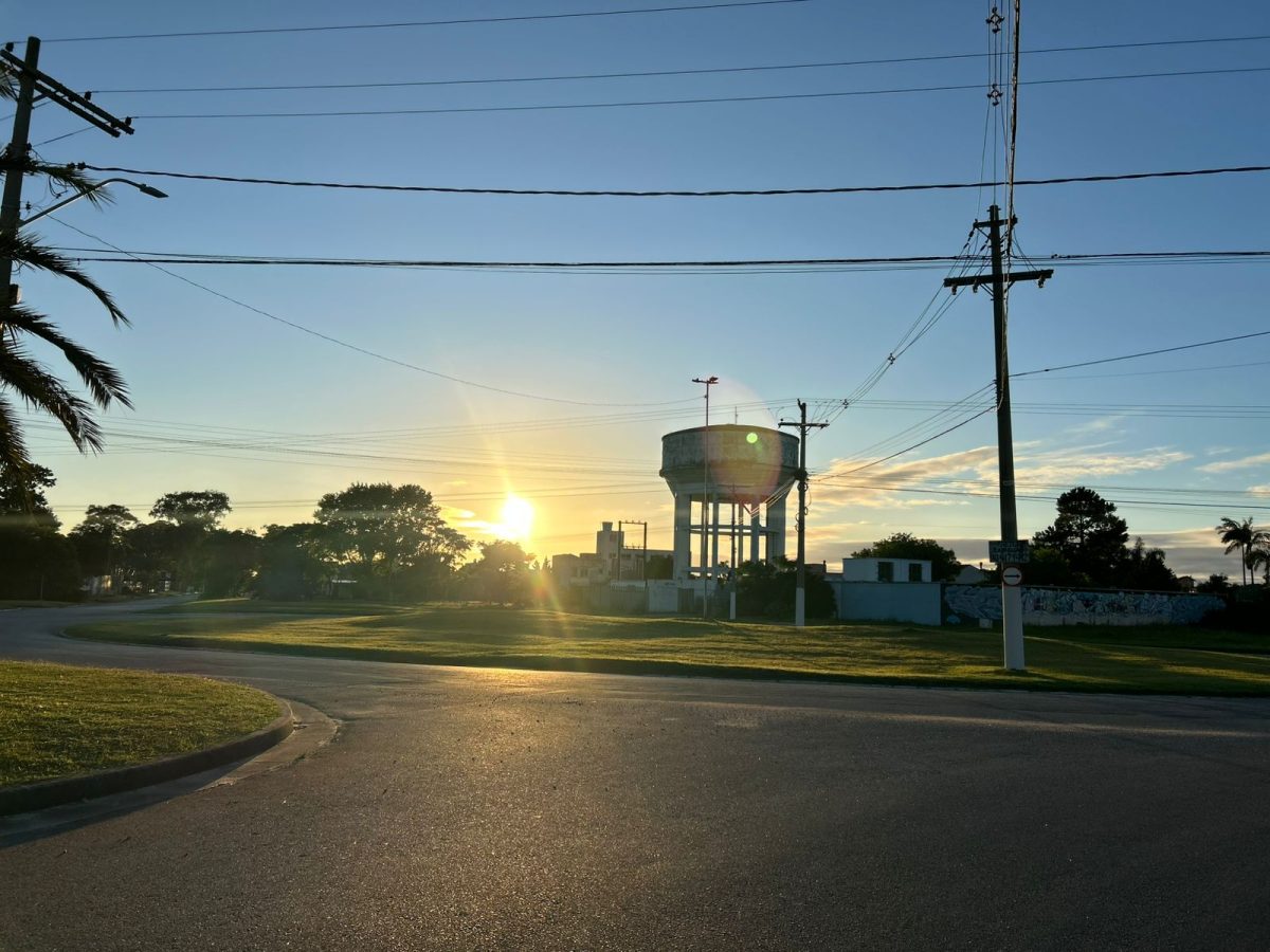 Manhã de sol e temperatura amena na Zona Sul do Estado