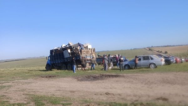 MST invade duas fazendas em Pedras Altas