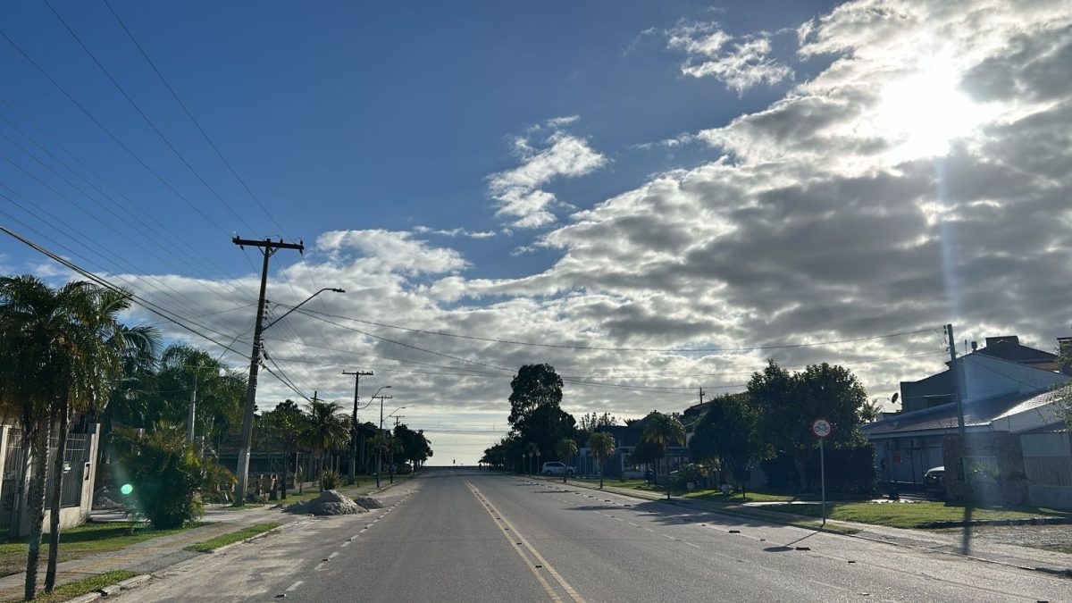 Semana começa com tempo bom na Zona Sul