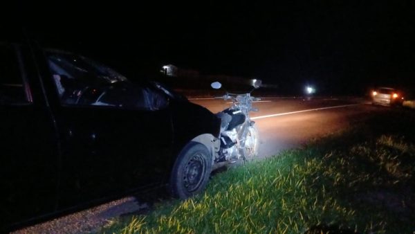 Carona de moto morre em acidente na BR-116 em São Lourenço do Sul