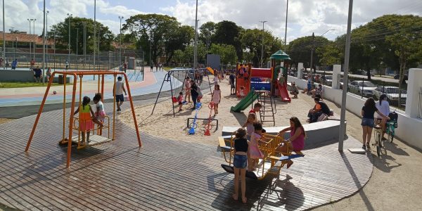 Novas áreas do Parque da Baronesa já recebem público