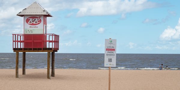 Praias da Zona Sul têm cinco pontos impróprios para banho