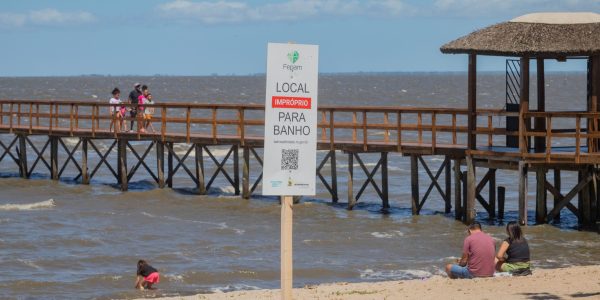 Laranjal tem cinco pontos impróprios para banho