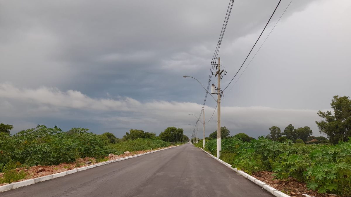 Chuva e vento forte marcam a quarta-feira na Zona Sul do Estado