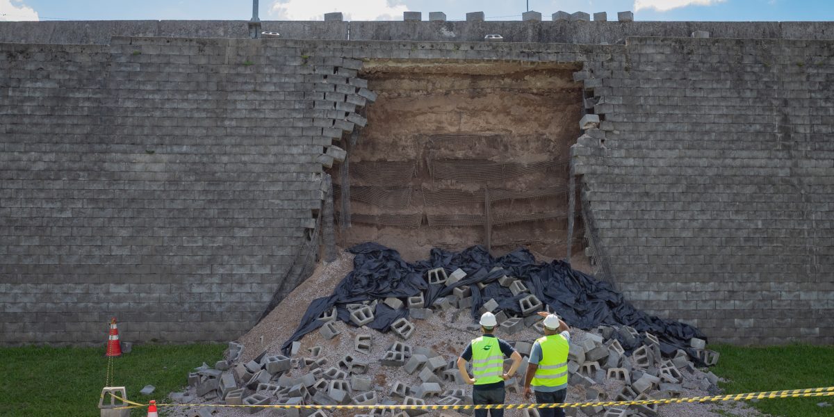 Ecosul fará análise para entender desmoronamentos