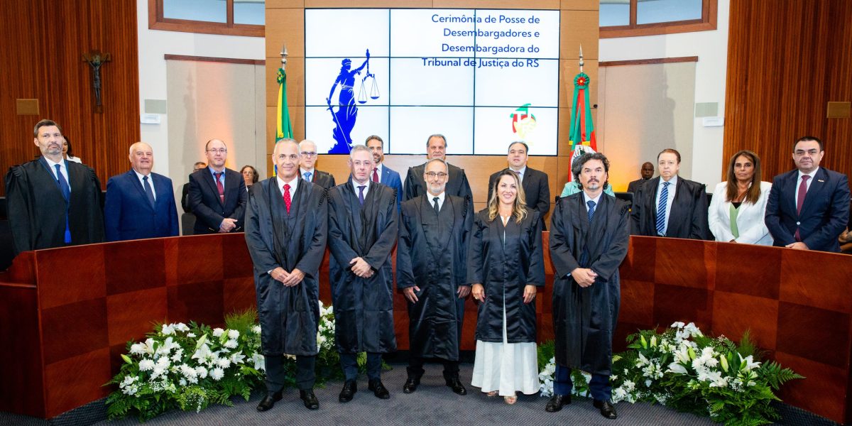 Pelotenses são empossados desembargadores do TJ-RS