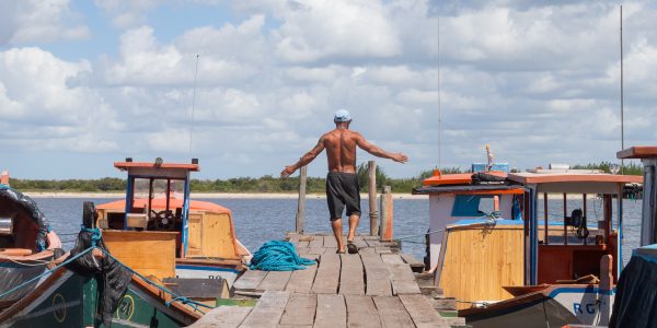 Água doce, cota da tainha e queda das temperaturas preocupam pescadores