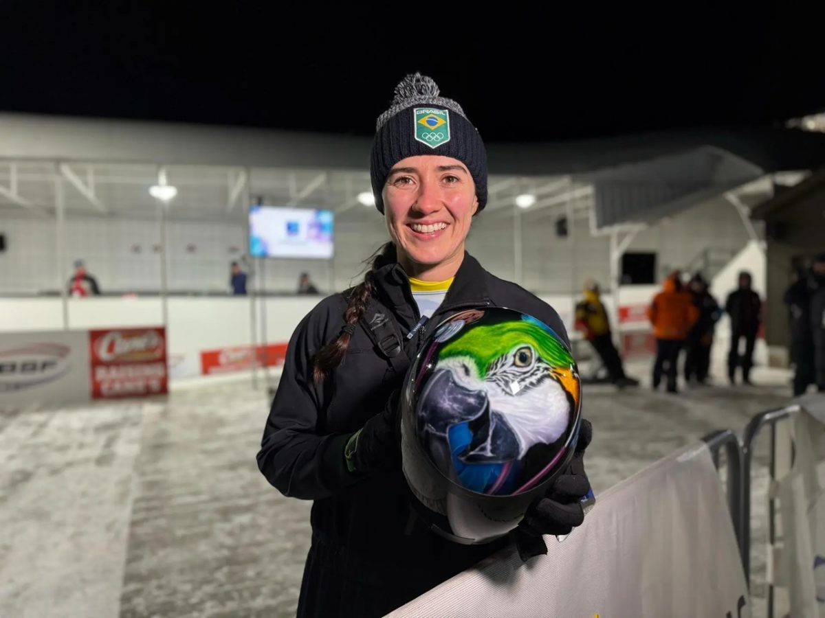 Rio-grandina Nicole Silveira volta a fazer história no skeleton