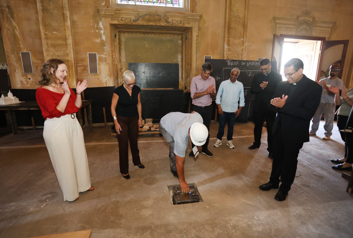 Nova etapa de restauro da Catedral ganha cápsula do tempo