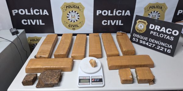 Polícia Civil prende três indivíduos em Pelotas