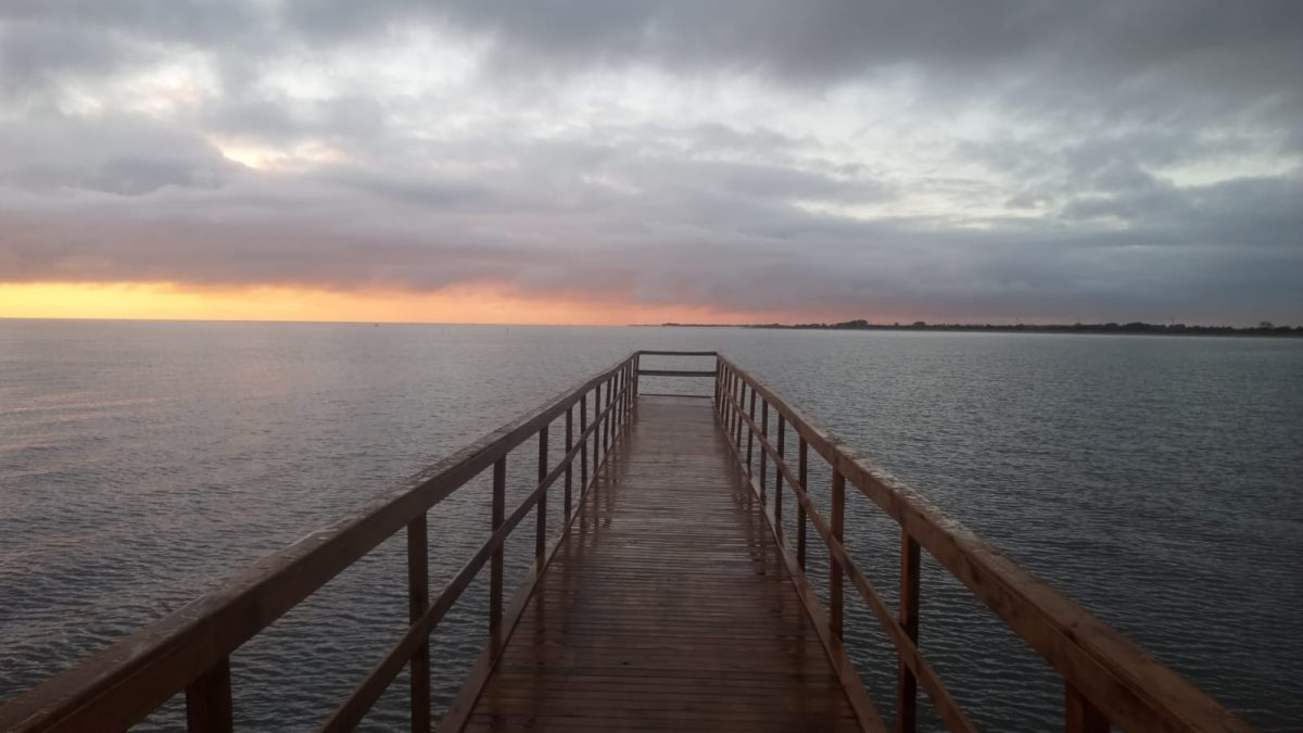 Manhã de céu nublado e friozinho na Zona Sul do Estado