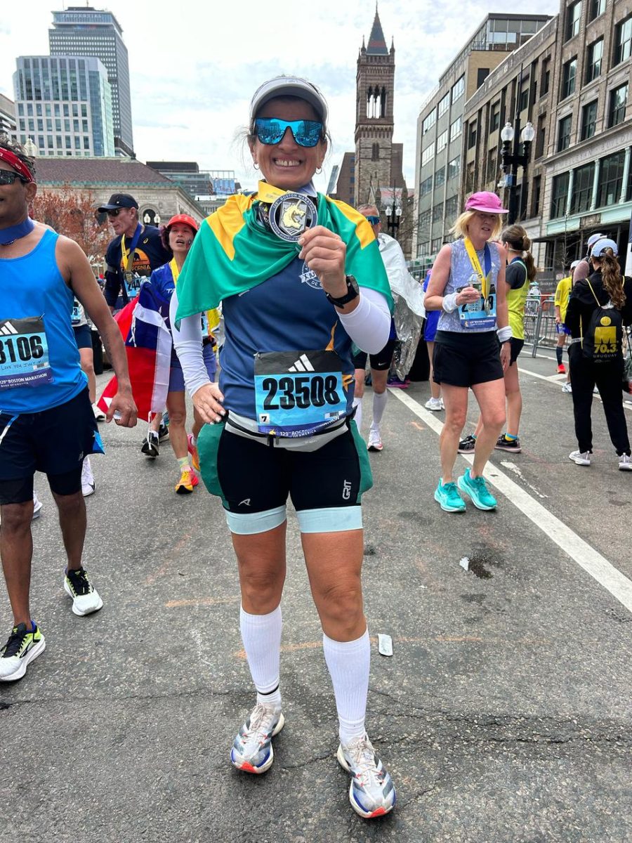 Atletas da região Sul participaram da Maratona de Boston