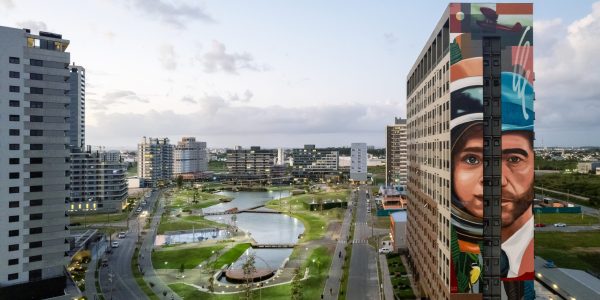 Parque Una: arte a céu aberto