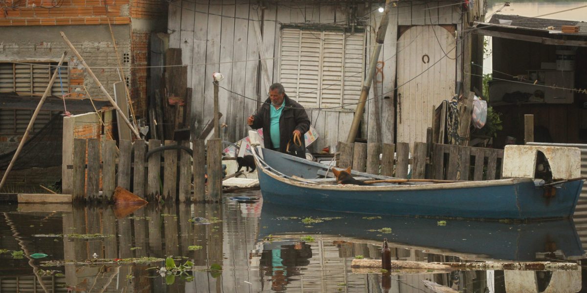 Mais de 11 mil casas estão em área de risco para inundação em Pelotas