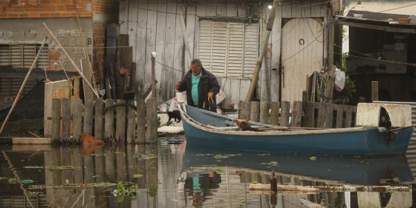 Mais de 11 mil casas estão em área de risco para inundação em Pelotas