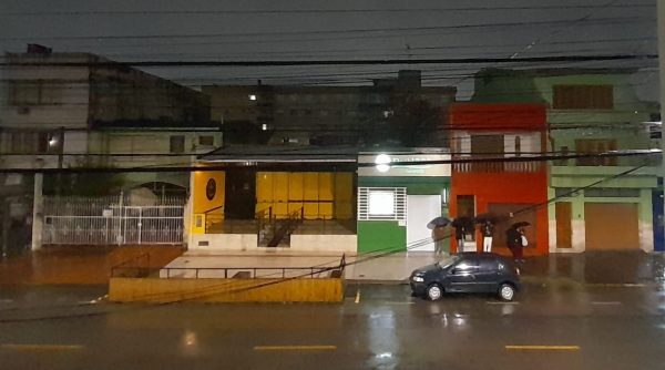 Sexta-feira de chuva forte em Pelotas