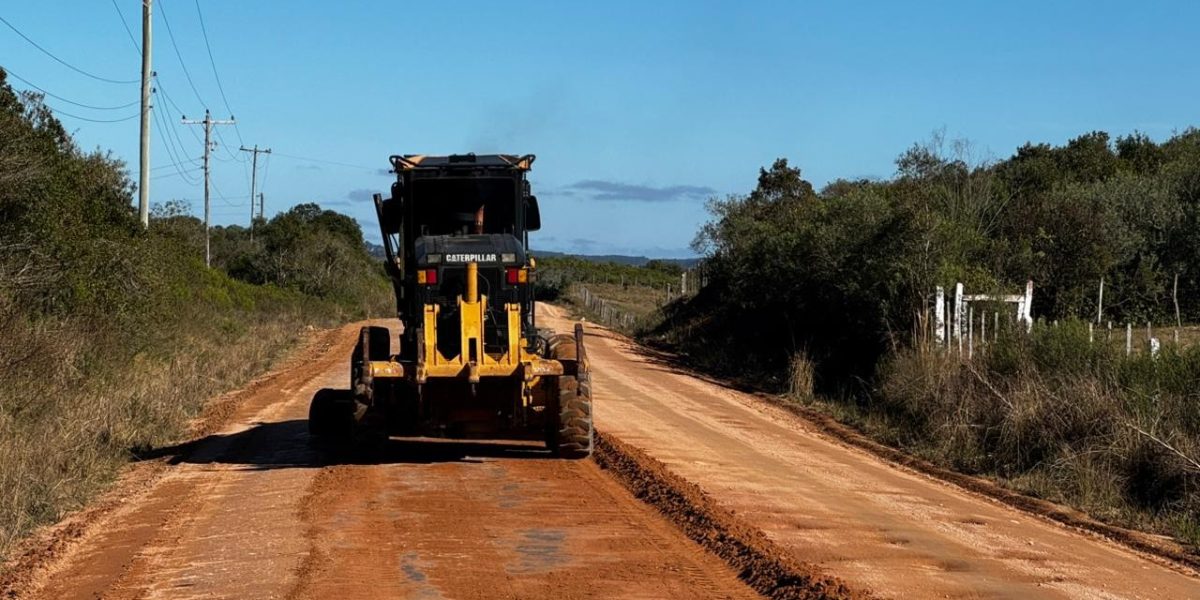 Ligação entre Pinheiro Machado e Pedras Altas ganha mais 3 km de asfalto