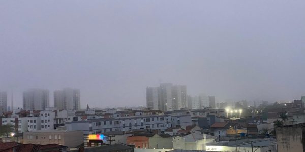 Quarta-feira começa com nevoeiro em pontos da Zona Sul