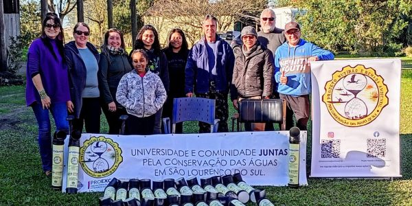 Universidade e comunidade unidas pela conservação das águas
