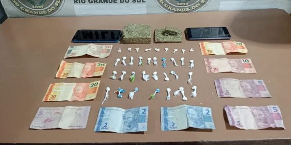 Brigada Militar prende homem por tráfico de drogas em Pelotas