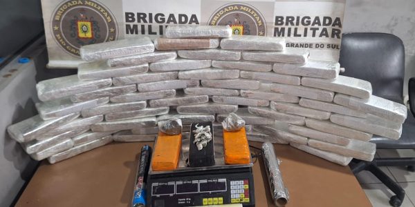 Brigada Militar prende homem por tráfico de drogas em Pelotas