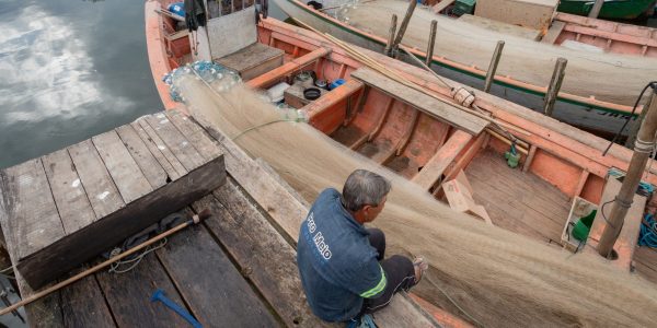 Conab entrega três mil cestas básicas a pescadores artesanais da região