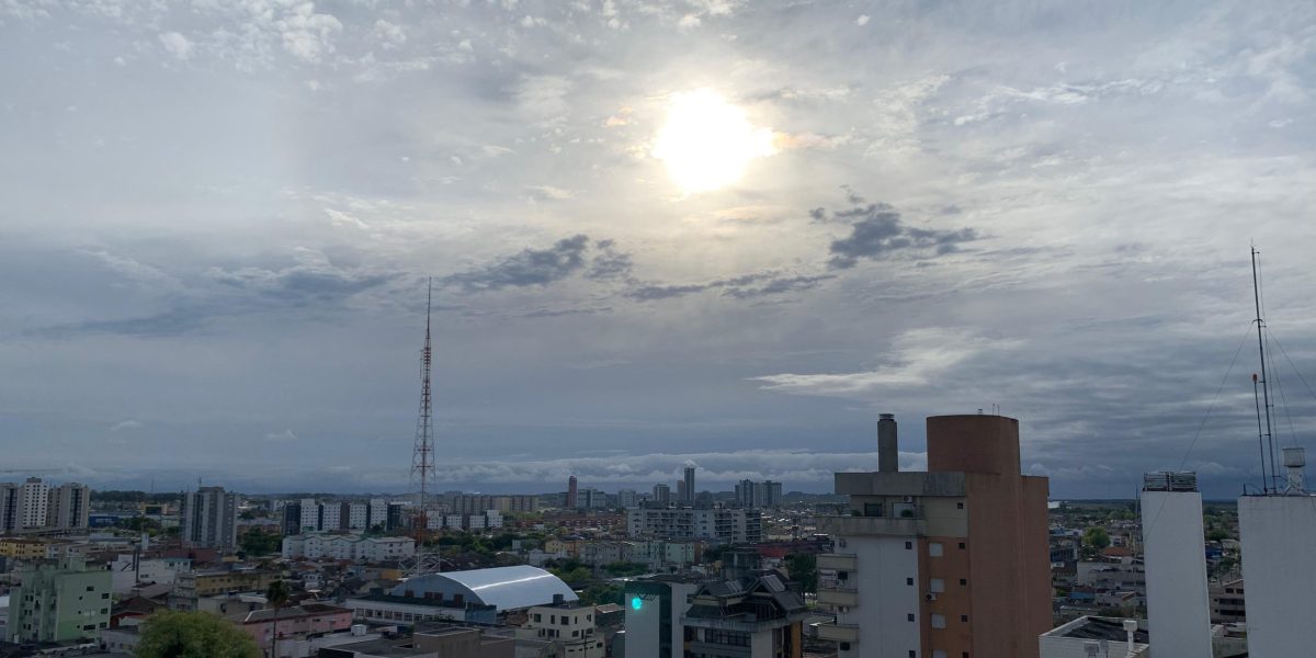 Início da primavera de sol entre nuvens e temperaturas baixas na região