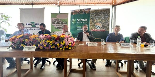 Abertura Oficial da Colheita do Arroz é lançada durante a Expointer