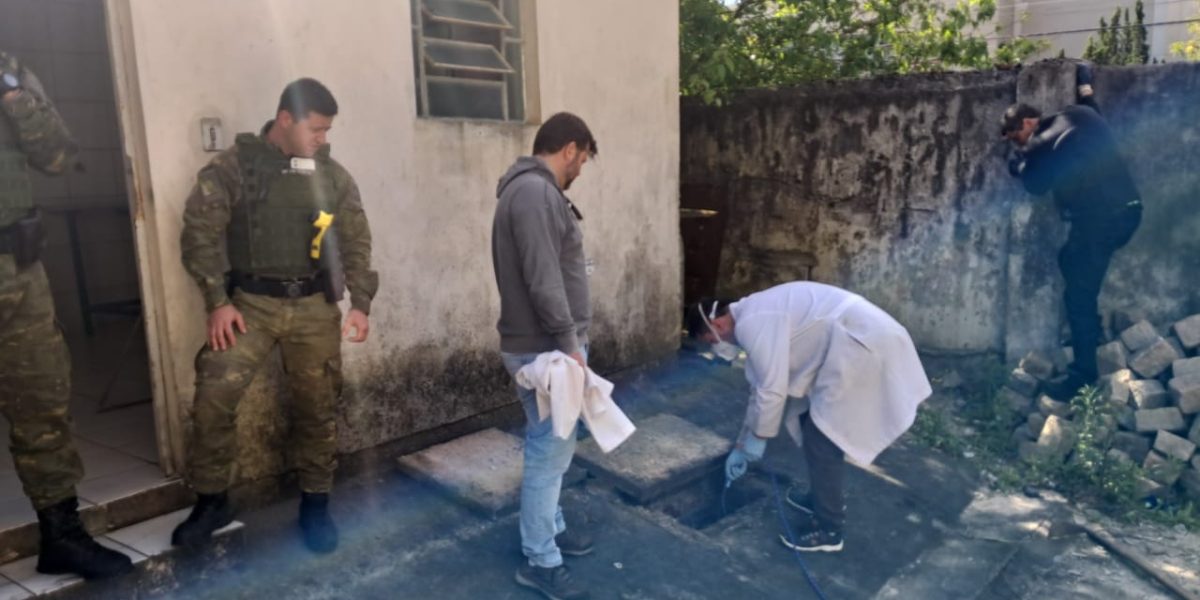Brigada Militar realiza fiscalização ambiental em cemitério e funerária de Pelotas