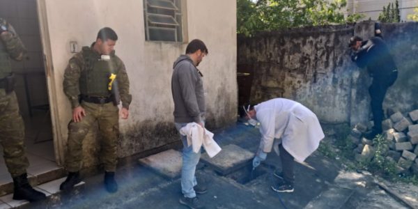 Brigada Militar realiza fiscalização ambiental em cemitério e funerária de Pelotas