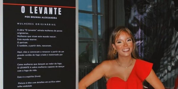 “Minha expressão artística gira em torno do ser humano e de como nos entendemos no mundo”