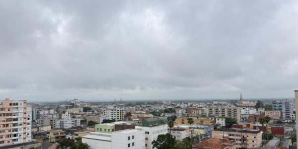 Sexta-feira de céu nublado e previsão de chuva para a Zona Sul
